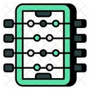 Foosball Kicker Game Table Game Icon