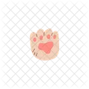 Foot Paw Cat Icon