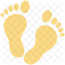 Foot Footprints Footsteps Icon