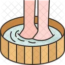 Foot Bath Pedicure Icon