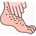 Foot Scrub Pedicure Icon