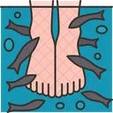 Foot Fish Pedicure Icon