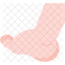 Foot Swelling Inflammation Icon