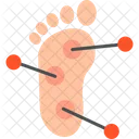 Foot Acupuncture Acupuncture Foot Icon