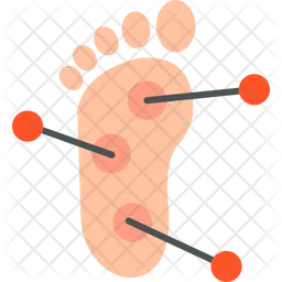 Foot Acupuncture  Icon