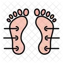 Medical Foot Acupuncture Icon