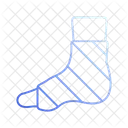 Foot Bandage Foot Injury Foot Fracture Icon