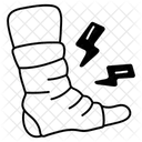 Bandage Foot Bone Icon