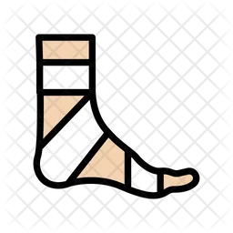 Foot Fracture  Icon