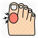 Foot fracture  Icon