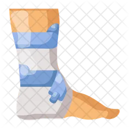 Foot fracture  Icon