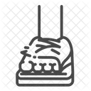 Foot  Icon