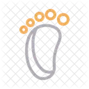 Foot Footprint Bare Icon