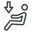 Foot Air Conditioner Icon