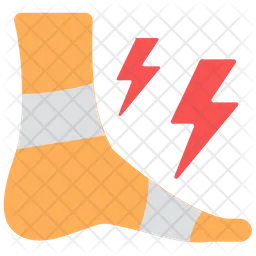 Foot Injury  Icon