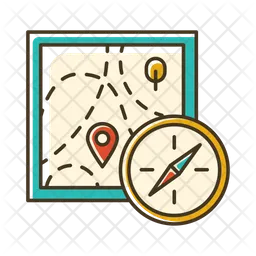 Foot Orienteering  Icon