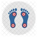 Foot Pain Dots Icon