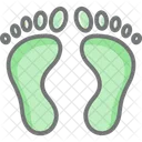 Foot Print Foot Steps Human Feets Icon
