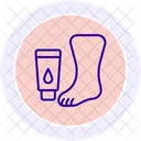 Foot scrub  Icon