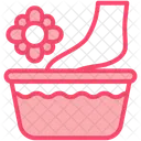 Foot Scrub Care Exfoliate Icon