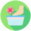 Foot Scrub Care Exfoliate Icon