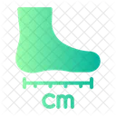 Foot Size  Icon