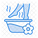 Foot Spa Foot Massage Beauty Treatment Icon