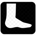 Bones Foot Injury Icon