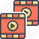 Footage Video Film Icon