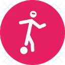 Football Ball Five Icon