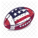 Rugby Sport Ballon Icône