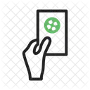 Football Card Fault Icon
