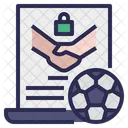 Football Contract  Icon