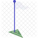 Flag Corner Football Icon