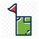 Corner Playground Sports Court Icon