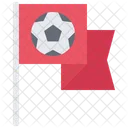 Football Fan Flag  Icon