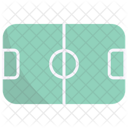 Football Field Icon - Download in Flat Style