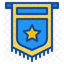 Football Club Flag Pennant Soccer Icon