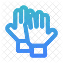 Football Gloves Sport Soccer Icon