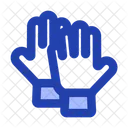 Football gloves  Icon