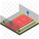 Football Ground Badminton Court Tennis Court Icon