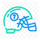 Football helm  Symbol