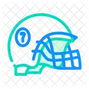 Football helm  Symbol