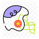 Football Helmet Sport Helmet Game Helmet Symbol