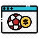 Football Gambling Poker Icon