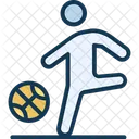 Football Kick Match Icon
