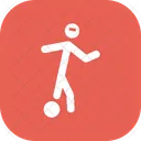 Football Ball Five Icon