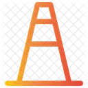 Football Cone Training Icon