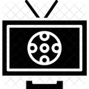 Football Match Led Monitor Screen Icon