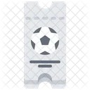 Football Match Ticket  Icon